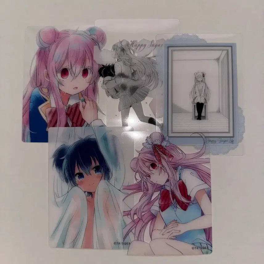 [BUNJANG] Happy Sugar Life Clear Card Bundle Set / 해피 슈가 라이프 클리어 카드 일괄