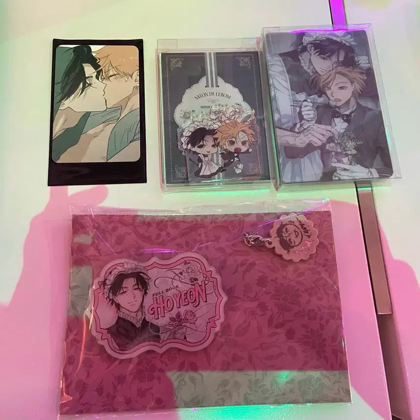 [BUNJANG] Cafe Le Bom Salon de Bom Full Set Photocard Bundle / 카페 레봄 살롱드르봉 풀북 포카 외 일괄 판매