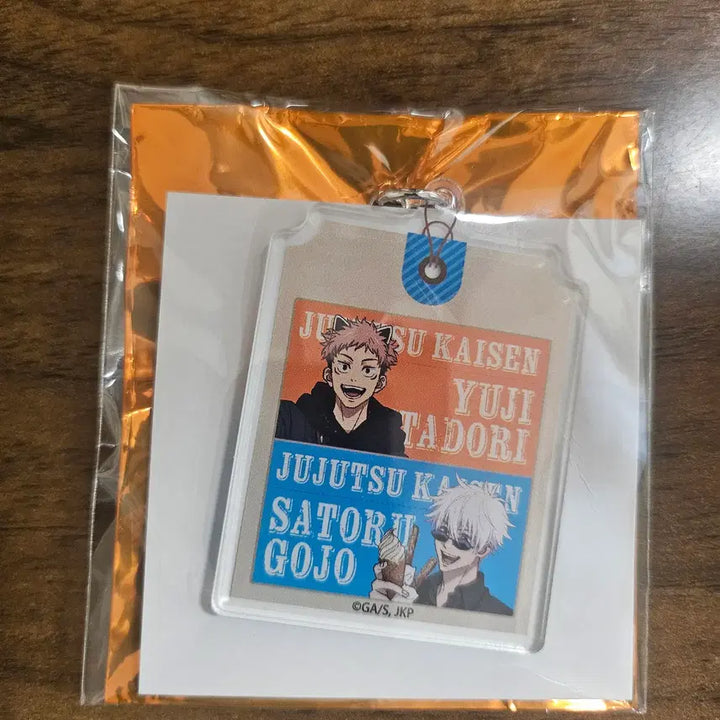 [BUNJANG] Jujutsu Kaisen Itadori &amp; Gojo Acrylic Keychain / 주술회전 이타도리&amp;고죠 아크릴 키링
