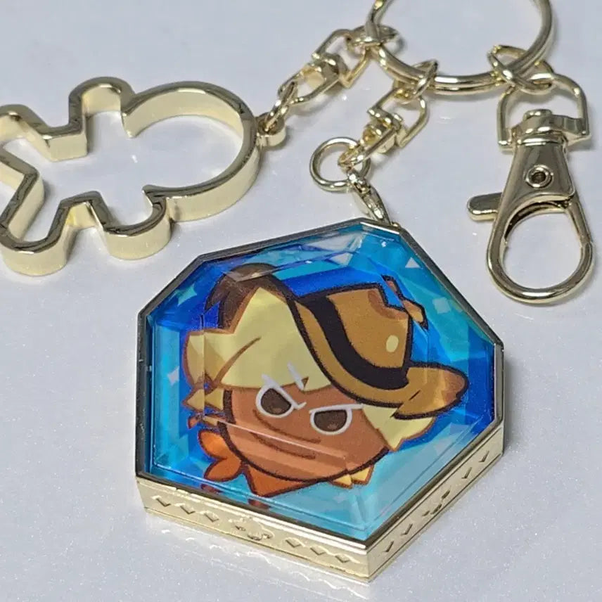 [BUNJANG] Cookierun Kingdom Soul Stone Keychain Explorer Cookie (First Edition) / 초판) 쿠키런 영혼석 키링 탐험가맛 쿠키