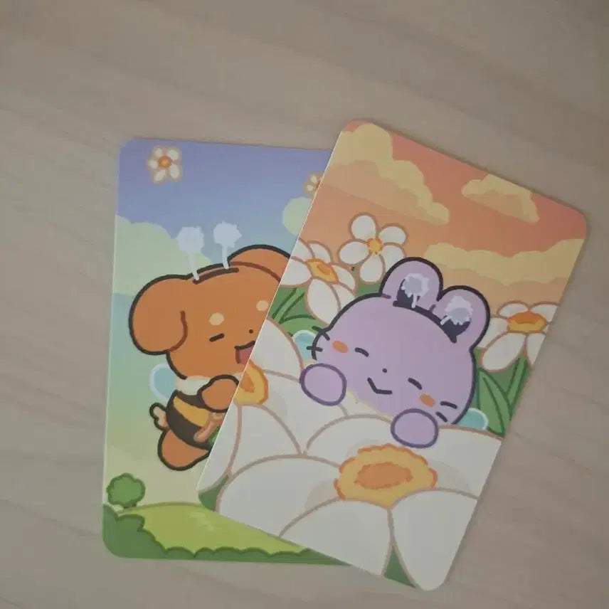 [BUNJANG] JamTtal Pixelry Sticker Set &amp; Photocard Bundle / 잠뜰 픽셀리 띠부씰, 포카, 특전