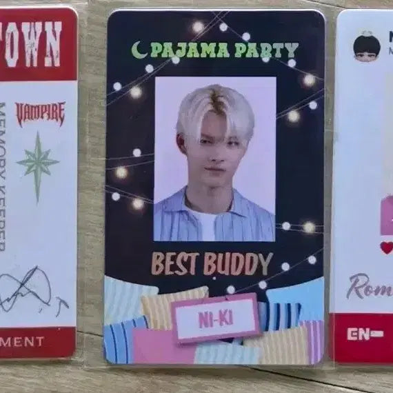[BUNJANG] Enhypen Ni-ki SP Card Set / 엔하이픈 월드 니키 sp카드 세트