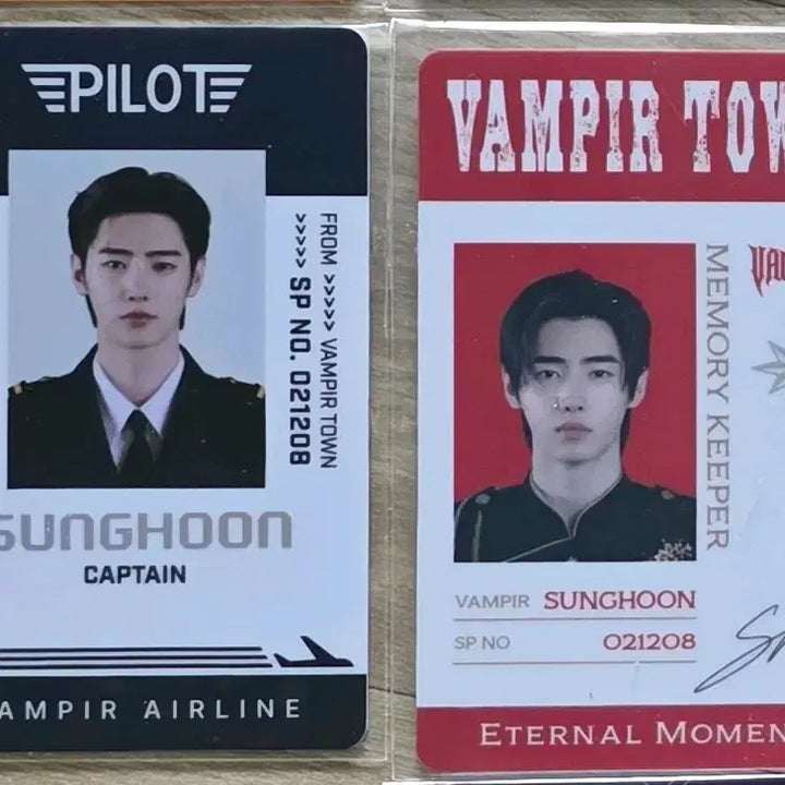 [BUNJANG] ENHYPEN Sunghoon Unused SP Card Set / 엔하이픈 월드 성훈 미사용sp카드 세트