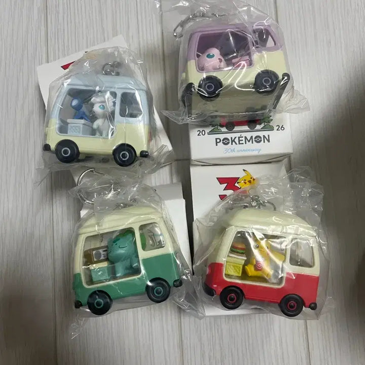 [BUNJANG] Lotteria Pokemon Camping Car Full Set / [최저가] 롯데리아 포켓몬 캠핑카 풀셋