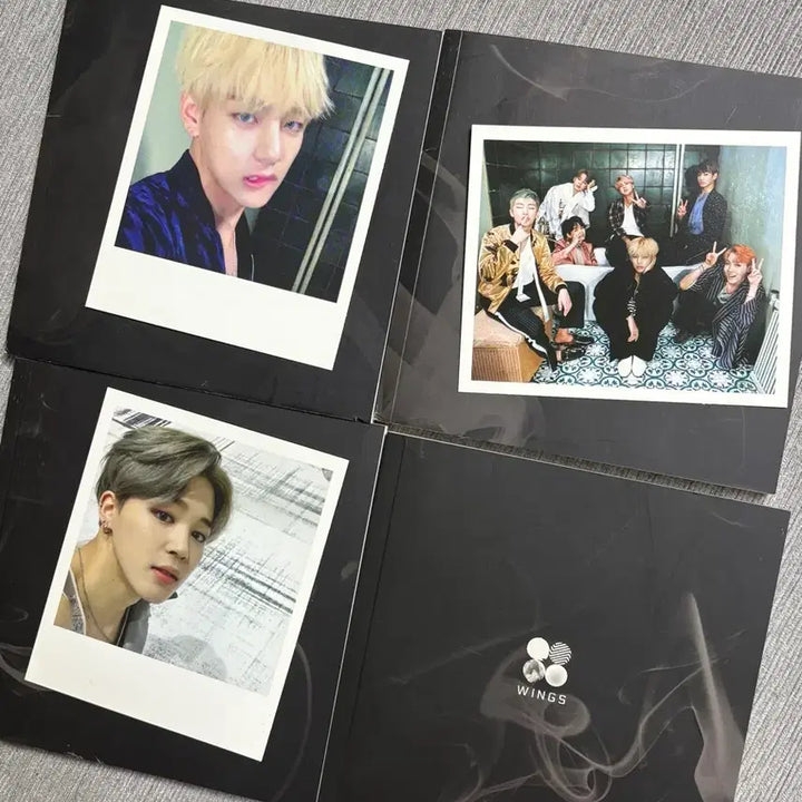 [BUNJANG] BTS WINGS Album 4 Version Set with Member Photocards / 방탄소년단 WINGS 앨범 4종 세트