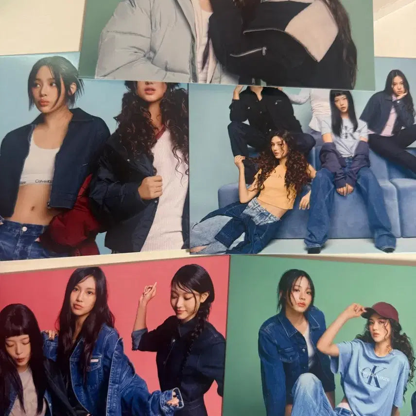[BUNJANG] NewJeans Calvin Klein Card Set / 뉴진스 ck 카드세트 캘빈클라인