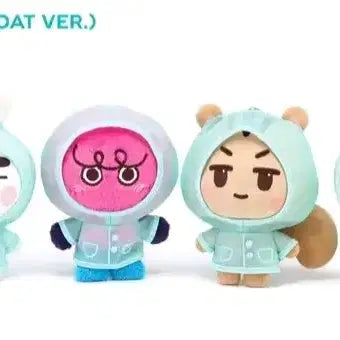 [BUNJANG] SHINee Taemin Tamari 15cm Raincoat Version Plush Doll (Sealed) / [미개봉]샤이니태민  탬아리 15cm 레인코트 우비버전