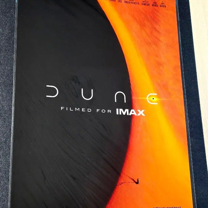 [BUNJANG] Dune IMAX Sandworm 1st Week A3 Poster / [초희귀한정판]영화 듄1 DUNE 아이맥스 IMAX 모래언덕 1주차 포스터(A3)