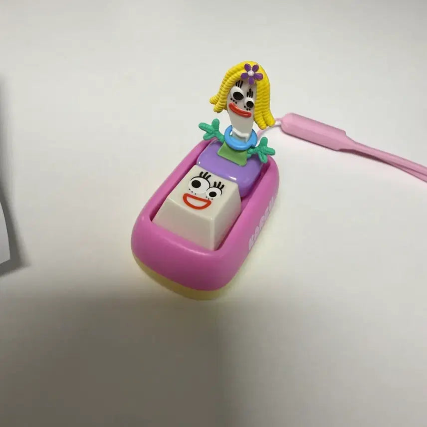 [BUNJANG] Toy Story Forky Keycap Keyring / 토이스토리 포키 키캡 랜덤 키링/ 포키 키캡 키링/ 카렌 키캡키링