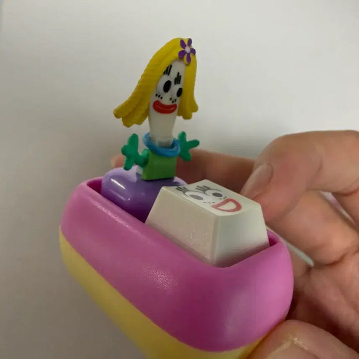 [BUNJANG] Toy Story Forky Keycap Keyring / 토이스토리 포키 키캡 랜덤 키링/ 포키 키캡 키링/ 카렌 키캡키링