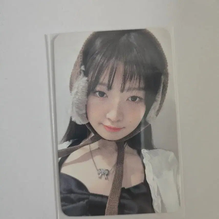 [BUNJANG] IVE Rei Mine Lucky Draw Ear Warmer Photocard / 아이브 레이 마인 사운드웨이브 럭키드로우 귀도리 포토카드