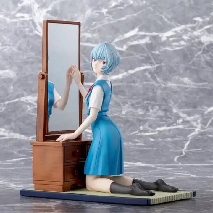 [BUNJANG] Evangelion Sega Ayami Rei School Uniform Figure / 에반게리온 세가 아야나미 레이 피규어리즘 교복 피규어 판매