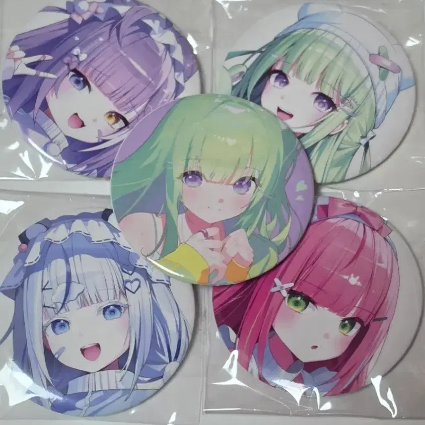 [BUNJANG] Stellive 3rd Gen Unofficial Badge Bundle Set / 일괄)스텔라이브 3기생 비공식 캔뱃지