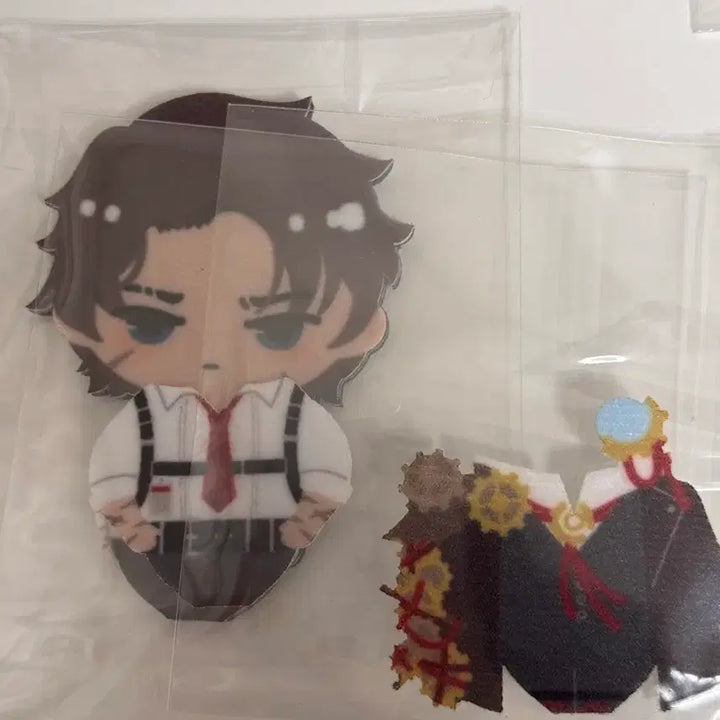 [BUNJANG] Limbus Company Heathcliff Badge &amp; Meursault Animate Japan Exclusive Seal Bundle / 림버스컴퍼니 히스클리프 뱃지 &amp; 뫼르소 특전 씰 일괄판매