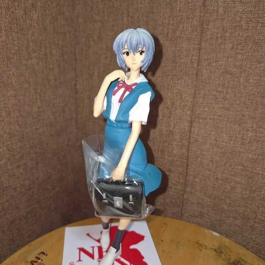 [BUNJANG] Ayanami Rei School Uniform Figure (Opened) / 급처)아야나미 레이 교복 피규어