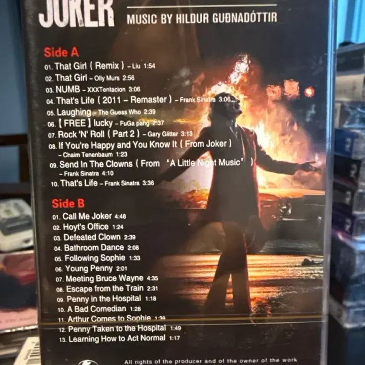 [BUNJANG] Joker OST Limited Edition Cassette Tape (Sealed) / 영화 조커 JOKER OST 카세트 테이프