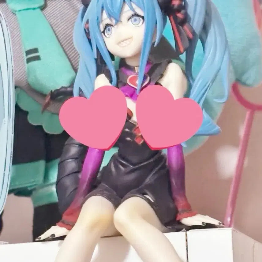 [BUNJANG] Devil Miku Hatsune Vocaloid Noodle Stopper Figure / 데빌 미쿠 누들스토퍼 하츠네미쿠 보컬로이드 미소녀 방꾸템