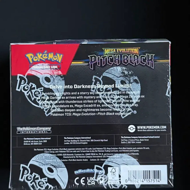 [BUNJANG] Pokemon Pitch Black Booster Pack (Box Break) - 1 Pack / 포켓몬 Pitch Black 부스터팩 1입(박스 브레이크)