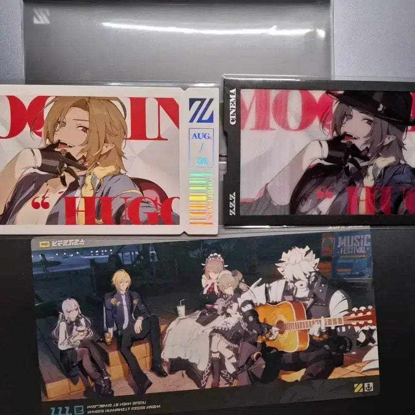 [BUNJANG] Zenless Zone Zero Hugo Lycaon Bundle Set / (일괄) 젠레스 존 제로 시네마 굿즈 휴고 리카온