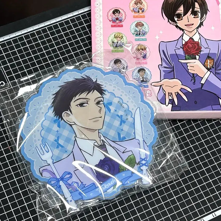 [BUNJANG] Ouran High School Host Club 20th Anniversary Limited Edition Mori Acrylic Stand / 오란고교 20주년 팝업 모리 접시 아크릴 스탠드