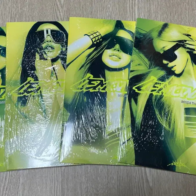 [BUNJANG] Aespa Lemonade Acid Version Sealed Album Set / 에스파 레모네이드 애시드 버전 미개봉 앨범 세트