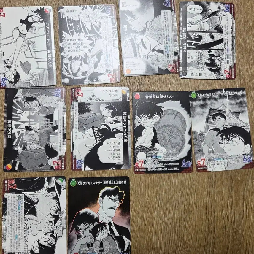 [BUNJANG] Detective Conan TCG Incident Cards (10 Cards) / 코난 tcg 사건카드 10장 양도