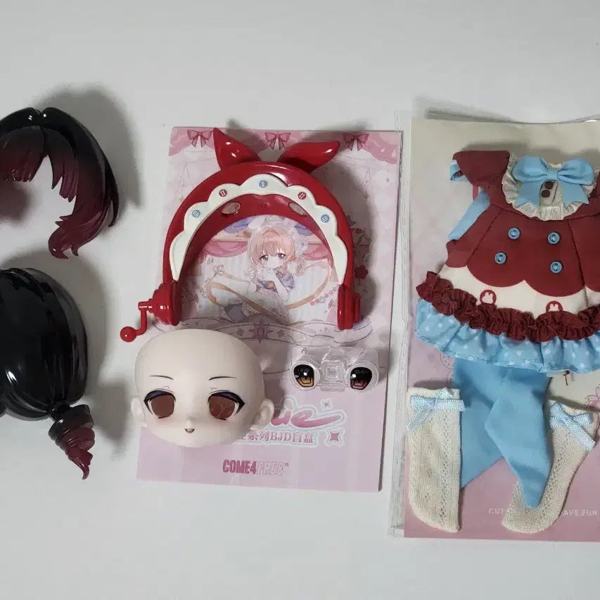 [BUNJANG] COME4FREE Bonnie Bunny Blind Doll MJD BJD Custom Part / [판매] COME4FREE 보니바니 블라인드돌 MJD BJD 랜덤구관 육일돌 현물분할소분커스텀