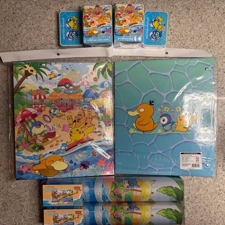 [BUNJANG] Pokemon Korea Summer Pop-Up Store Full Set / 부산 포켓몬 바캉스 팝업 서플라이 전종 판매