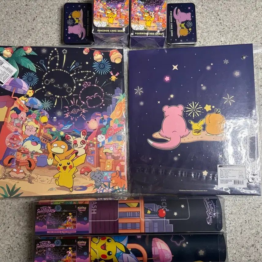 [BUNJANG] Pokemon Korea Summer Pop-Up Store Full Set / 부산 포켓몬 바캉스 팝업 서플라이 전종 판매
