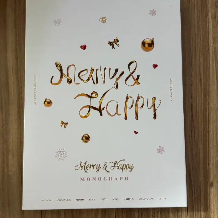 [BUNJANG] Twice Merry &amp; Happy Photobook / 트와이스 메리앤해피 모노그래프 포토북 화보집
