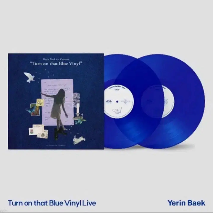 [BUNJANG] Yerin Baek Turn on that Blue Live LP / 백예린 Turn on that Blue Vinyl 라이브 lp 양도/교환
