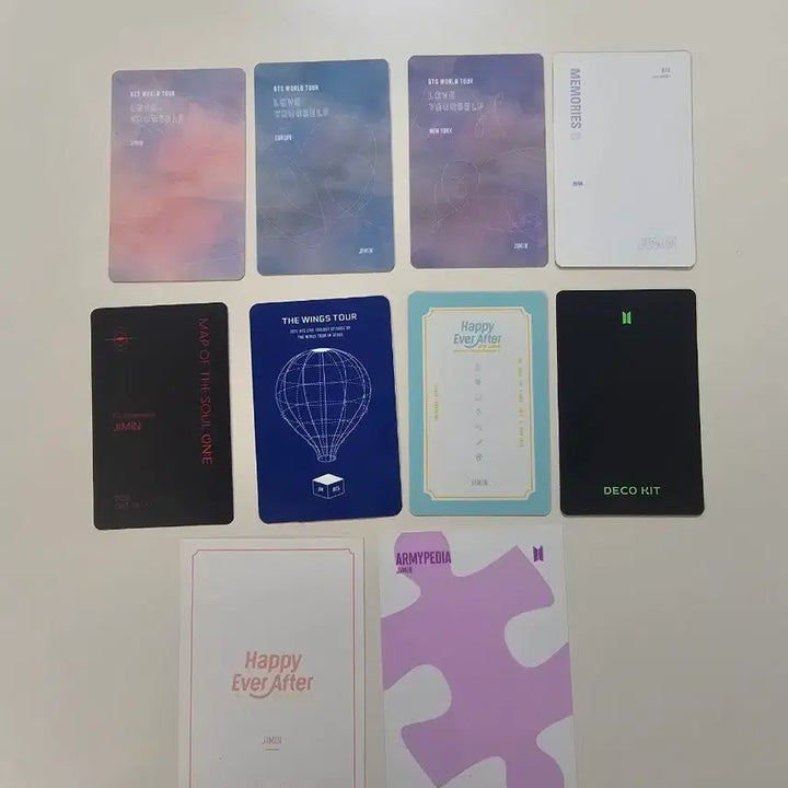 [BUNJANG] BTS Jimin Photocard Bundle Set / 방탄소년단 bts 박지민 jimin 포카 일괄양도