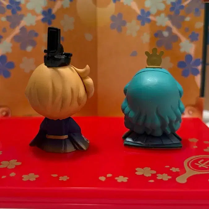 [BUNJANG] Sailor Moon Puchi Chara Haruka &amp; Michiru Hinamatsuri Figure Set / 세일러문 푸치캐러 하루카&amp;미치루 히나마츠리