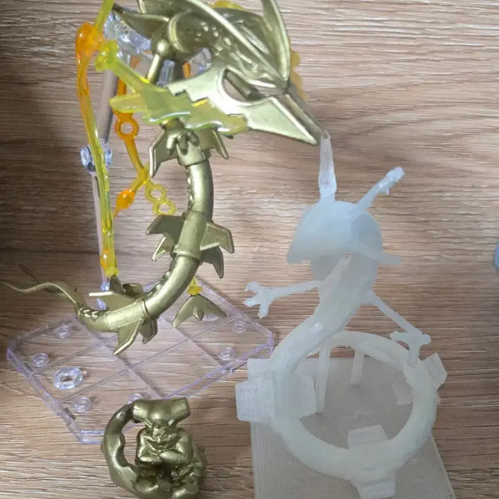 [BUNJANG] Mega Rayquaza, Rayquaza, Landorus Repainted &amp; 3D Printed Figures Bundle / 메가레쿠쟈, 레쿠쟈, 랜드로스 피규어 일괄
