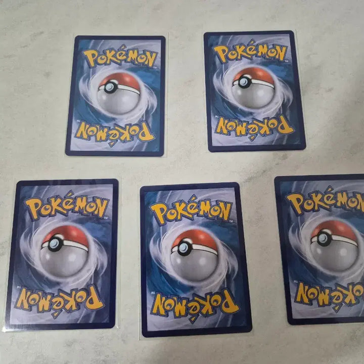[BUNJANG] Pokemon Pikachu 5-Type Set / 포켓몬 카드 피카츄 5종 세트