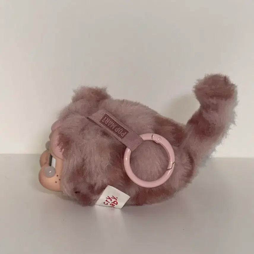 [BUNJANG] Pop Mart Crybaby Pink Leopard Keychain / 팝마트 크라이베이비 핑크호피 키링 (반택포)
