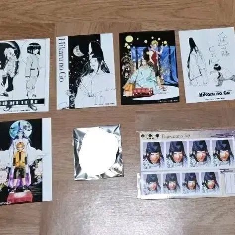 [BUNJANG] Hikaru no Go Original Art Exhibition Certified Photo Kuzuki Ghost Go Master / 히카루의 바둑 원화전 사이 증명사진 쿠지 고스트바둑왕