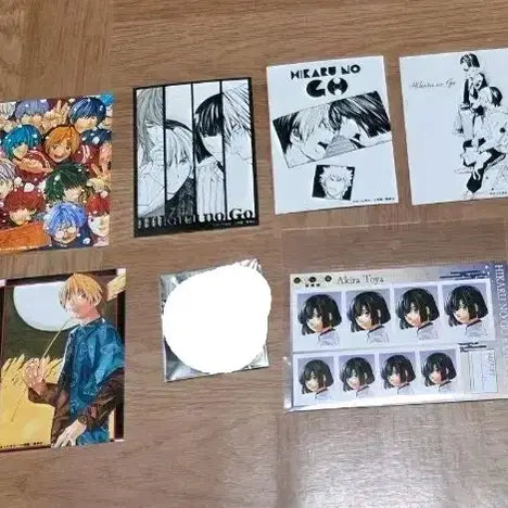 [BUNJANG] Hikaru No Go Original Art Exhibition Goods Akira Photostrip (Kuji D Prize, E Prize) / 히카루의 바둑 원화전 굿즈 아키라 증명사진 쿠지E상