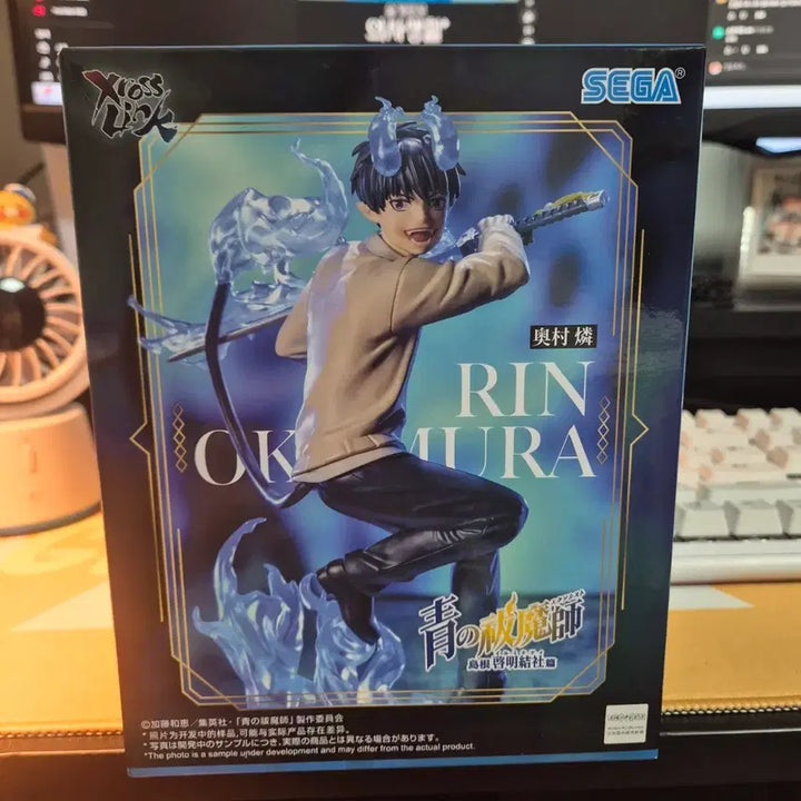 [BUNJANG] SEGA Xross Link Blue Exorcist Okumura Rin Figure (Sealed) / [미개봉] 세가 크로스 링크 청의 엑소시스트 오쿠무라 린 피규어 판매