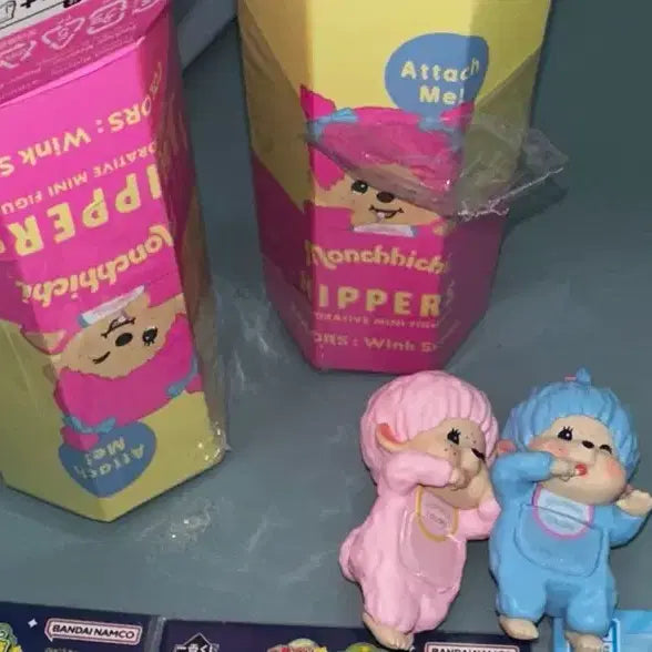 [BUNJANG] Monchhichi Hipper Colors Pink/Blue / 몬치치 히퍼 컬러즈 블루
