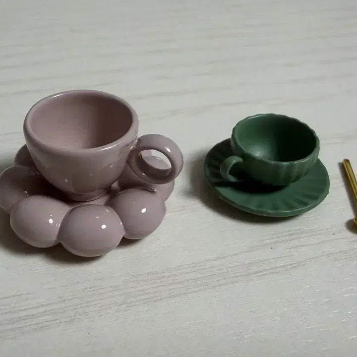 [BUNJANG] Miniature Teacup Set (Obitsu 11 Accessories) / 미니어쳐 찻잔 세트(오비츠 11 소품)