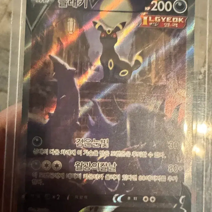 [BUNJANG] Pokemon Card Umbreon V Special Day / 포켓몬카드 블래키 특일