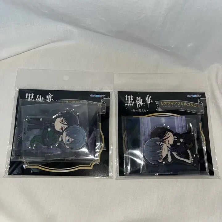 [BUNJANG] Black Butler Ciel Sebastian Acrylic Stand / 흑집사 시엘 세바스찬 아크릴스탠드 일본 애니메이트
