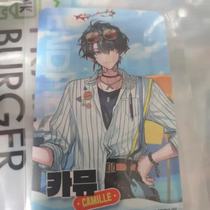 [BUNJANG] Arknights Endfield Frank Burger Exclusive Camus Photocard / 명일방주 엔드필드 프랭크버거 특별 카뮤 포토카드