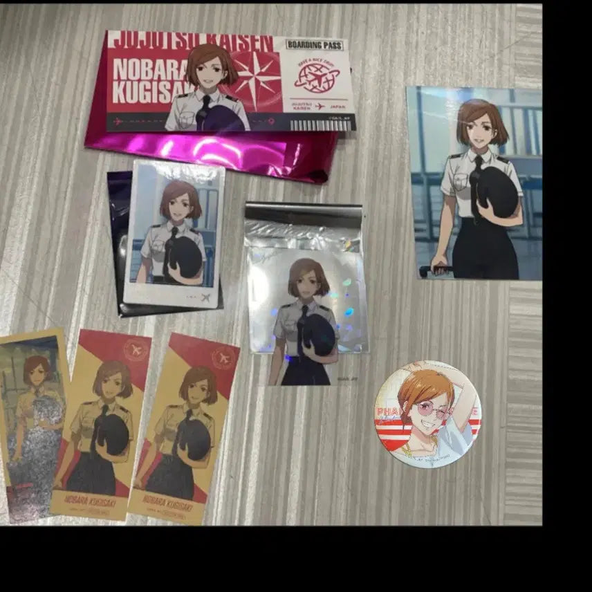 [BUNJANG] Jujutsu Kaisen Kugisaki Nobara Bundle Set / 주술회전 하네다 쥬쥬카페 쿠기사키 노바라 일괄
