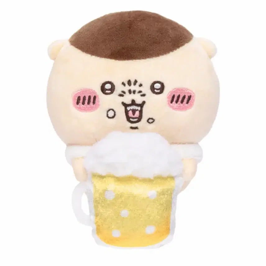 [BUNJANG] Chikawa Kurimanju Beer Plush / [새상품]치이카와 쿠리만쥬 맥주 인형