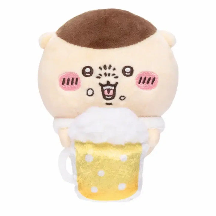 [BUNJANG] Chikawa Kurimanju Beer Plush / [새상품]치이카와 쿠리만쥬 맥주 인형