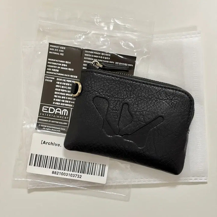 [BUNJANG] WOODZ Cho Seung Youn Archive 1 Leather Pouch / 우즈 조승연 아카이브원 레더 파우치