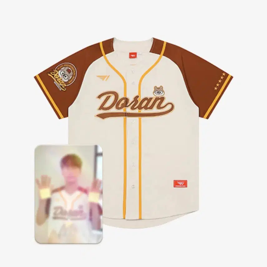 [BUNJANG] T1 Doran 2026 Birthday Baseball Jersey S/M / (미개봉 새 상품) 2026 T1 도란 생일 기념 야구 유니폼