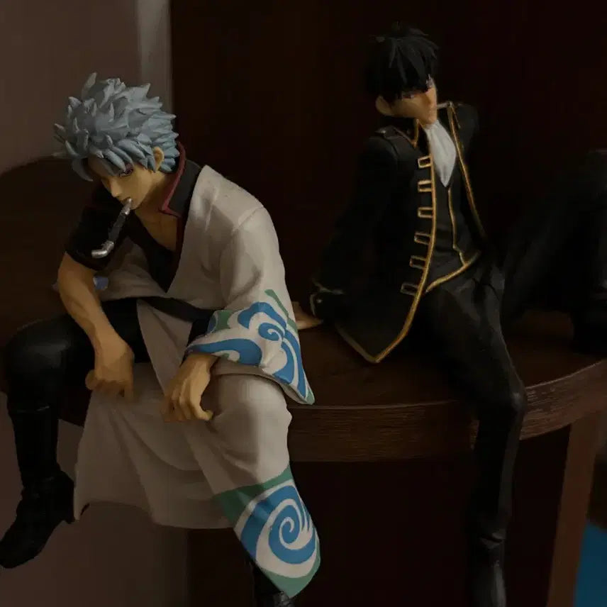 [BUNJANG] Gintama Gintoki Break Time Noodle Stopper Figure / 은혼 긴토키 피규어 브레이크타임 누들스토퍼 영체 영혼체인지